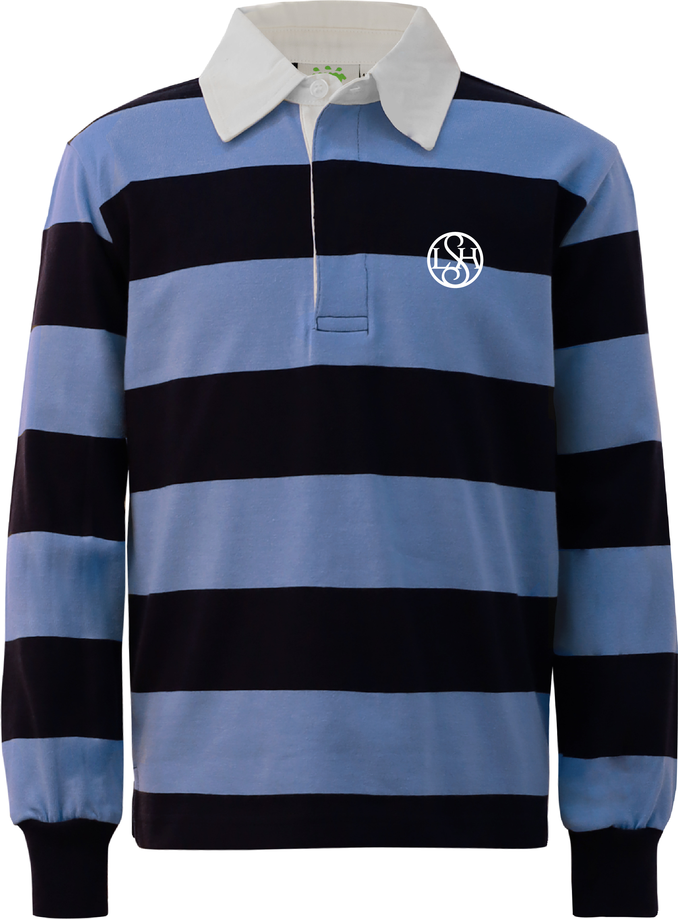 Rugbyshirt, langarm, unisex